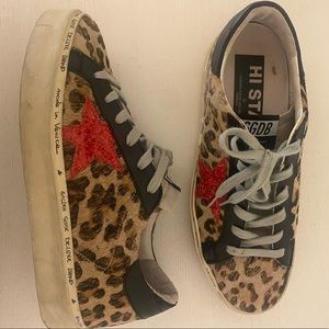 Authentic Golden Goose High Star Sneakers size 38